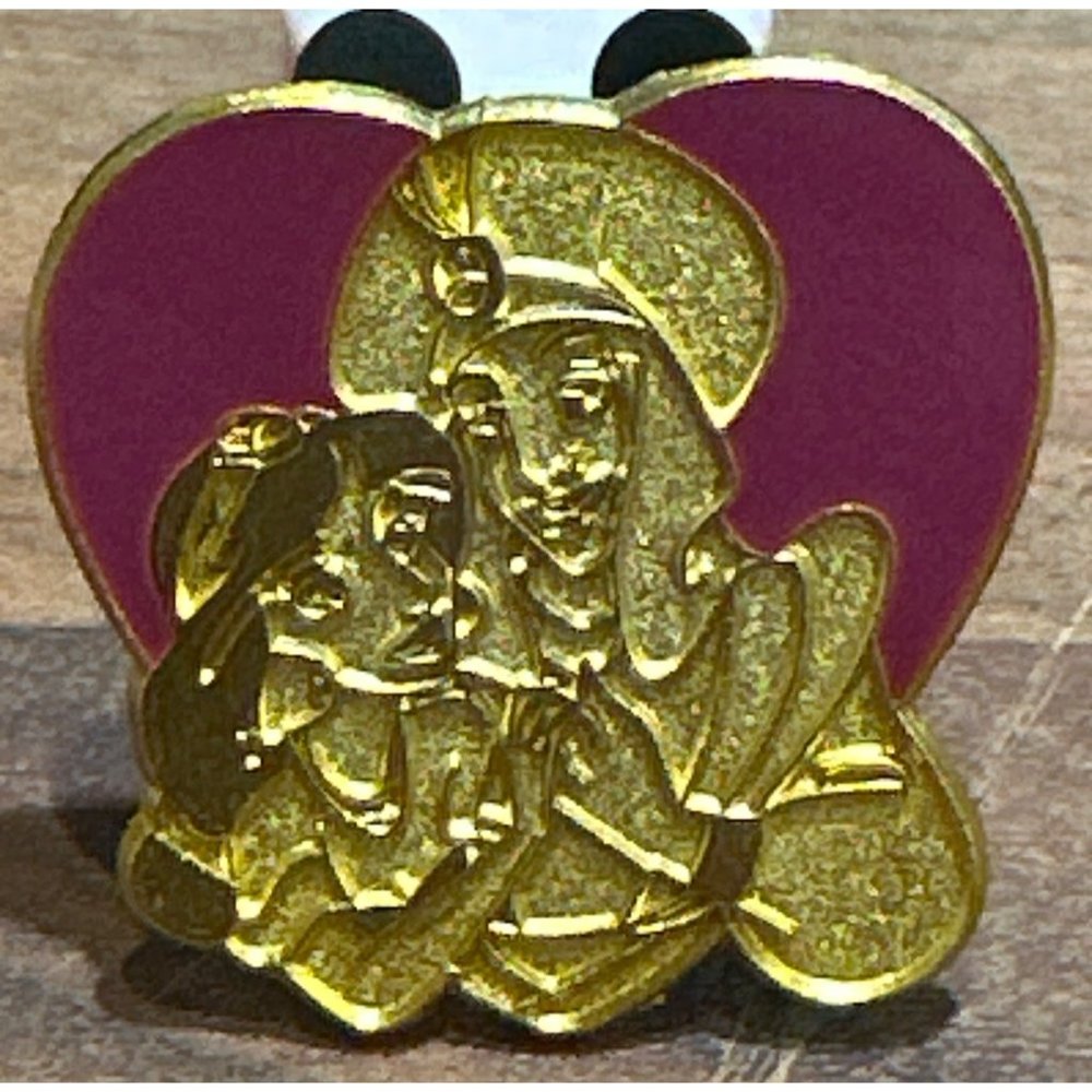 Aladdin Jasmine Disney Pin Mickey Trading Pin Cast Member Exclusive Authentic